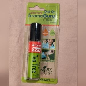 NWT! Aroma Guru Roll-On TEA TREE.27oz